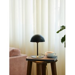 Boogie Bordlampe - 16 - Mat Sort/Antik Messing - Halo Design