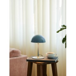 Boogie Bordlampe - 16 - Petroleum/Antik Messing - Halo Design