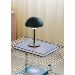 Moon Light - Portable Bordlampe - 16 - Green/Antique Brass - 3 Trin - Halo Design