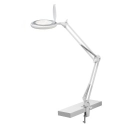 Magni Archi - Klemme Skrivebordslampe - Hvid - Halo Design