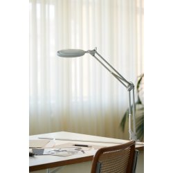 Magni Archi - Klemme Skrivebordslampe - Hvid - Halo Design