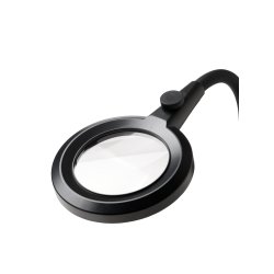 Magni Genopladelig Bordlampe - Luplampe - Dmpbar - Sort - 13,5 - Halo Design