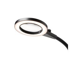 Magni Genopladelig Bordlampe - Luplampe - Dmpbar - Sort - 13,5 - Halo Design