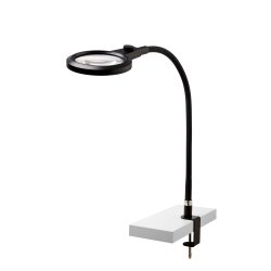 Magni Klemme Bordlampe - Luplampe - Dmpbar - Sort - 16 - Halo Design