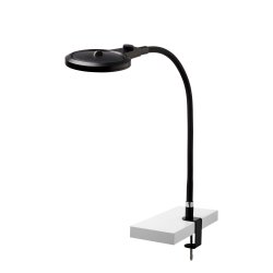 Magni Klemme Bordlampe - Luplampe - Dmpbar - Sort - 16 - Halo Design