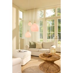 Toscana Pendel - 18 - Rose/Messing - Halo Design