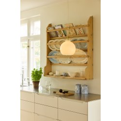 Toscana Pendel - 36 - Opal/Messing - Halo Design