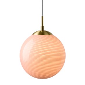 Candy Ball Pendel - 30 - Rose/Messing - Halo Design