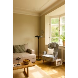 Stepp Gulvlampe - 46 - Sort/Messing - Halo Design