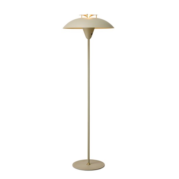 Stepp Gulvlampe - 46 - Sand/Messing - Halo Design