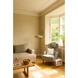 Stepp Gulvlampe - 46 - Sand/Messing - Halo Design