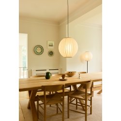 Balloon Pendel - Hvid/Tr - 40 - Halo Design