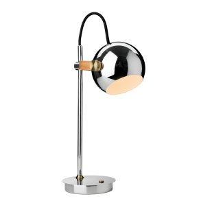 DC Transportabel Bordlampe - Krom/Eg/Messing - �12 - Halo Design
