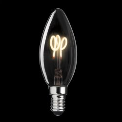 Kertepre - LED - 2200K - Klar - E14 - 2w - 3-trin dmpbar - Unison