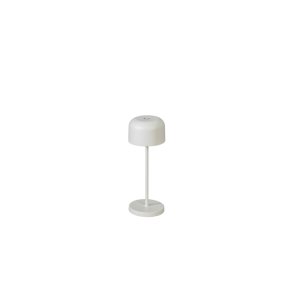 Lille Mini Bordlampe - Genopladelig - Indendrs og Udendrs - Hvid - Raxon