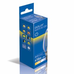 Diolux LED pre - E14 - 3w (470lm) - Tnd/Sluk- Klar - GN