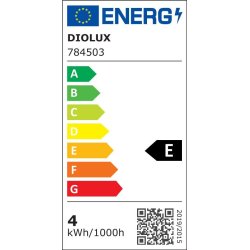 Diolux LED pre - E14 - 3w (470lm) - Tnd/Sluk- Klar - GN