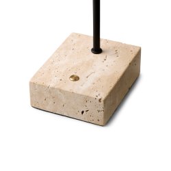 Question Batteri Bordlampe - 3 Trin - Sort/Opal Glas - 10 - Halo Design