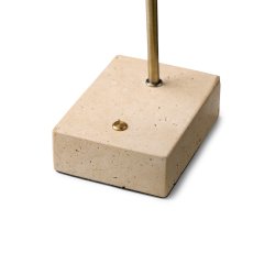 Question Batteri Bordlampe - 3 Trin - Antik Messing/Opal Glas - 10 - Halo Design