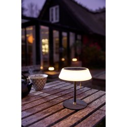  Solar Portable Bordlampe - �17 - Sort - 3 Trin - Halo Design