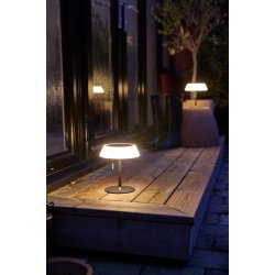  Solar Portable Bordlampe - �17 - Sort - 3 Trin - Halo Design