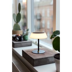  Solar Portable Bordlampe - �17 - Sort - 3 Trin - Halo Design