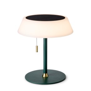 Solar Portable Bordlampe - 17 - Mrke Grn - 3 Trin - Halo Design