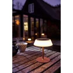 Solar Portable Bordlampe - 17 - Terracotta - 3 Trin - Halo Design