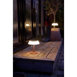 Solar Portable Bordlampe - 17 - Terracotta - 3 Trin - Halo Design