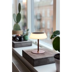 Solar Portable Bordlampe - 17 - Terracotta - 3 Trin - Halo Design