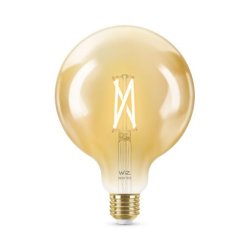 Wiz E27 LED Pre - 640lm - Filament Mega Globe - Justerbar Hvid - Wiz