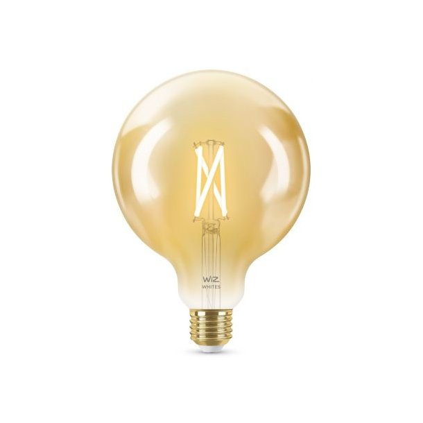 Wiz E27 LED Pre - 640lm - Filament Mega Globe - Justerbar Hvid - Wiz