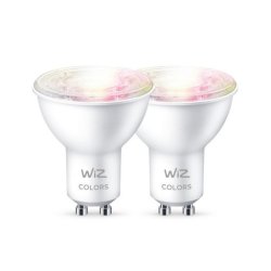 Wiz GU10 LED Pre - 345lm - 2 pack - Fuld Farve - Wiz