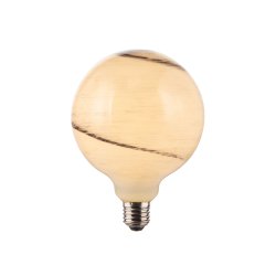 Stockholm Bulb - E27 - 7W - Marble Grey - 3 Trins - Halo Design