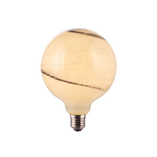 Stockholm Bulb - E27 - 7W - Marble Grey - 3 Trins - Halo Design