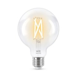 Wiz E27 LED Pre - 806lm - Filament Mini Globe - Justerbar Hvid - Wiz