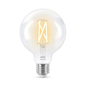 Wiz E27 LED Pre - 806lm - Filament Mini Globe - Justerbar Hvid - Wiz
