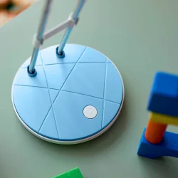 A5 LED Bordlampe - Lysebl� - Nielsen Light