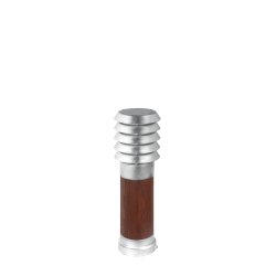 Alta Bedlampe - E27 - Lille - Galvaniseret/M�rk Tr� - Norlys