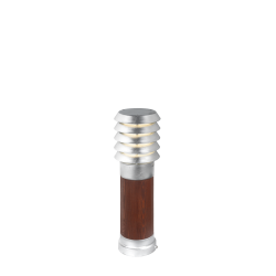 Alta Bedlampe - E27 - Lille - Galvaniseret/M�rk Tr� - Norlys