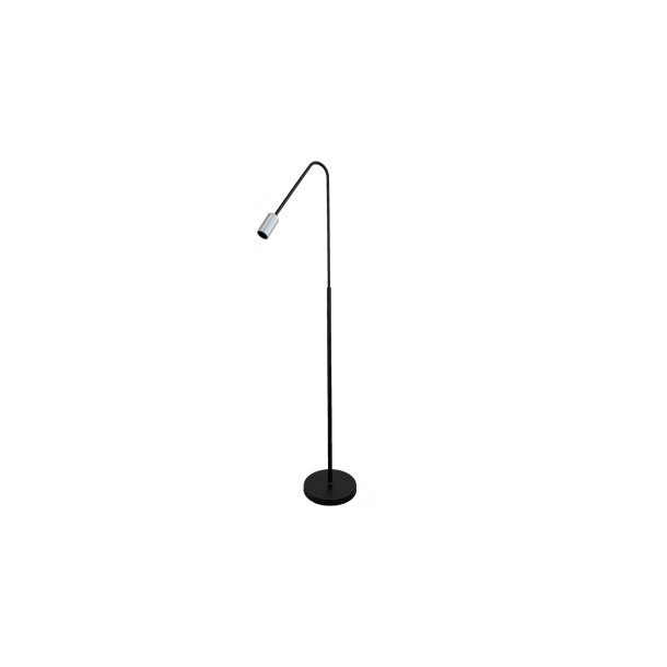Decor Gulvlampe - Sort / Aluminium- Antidark