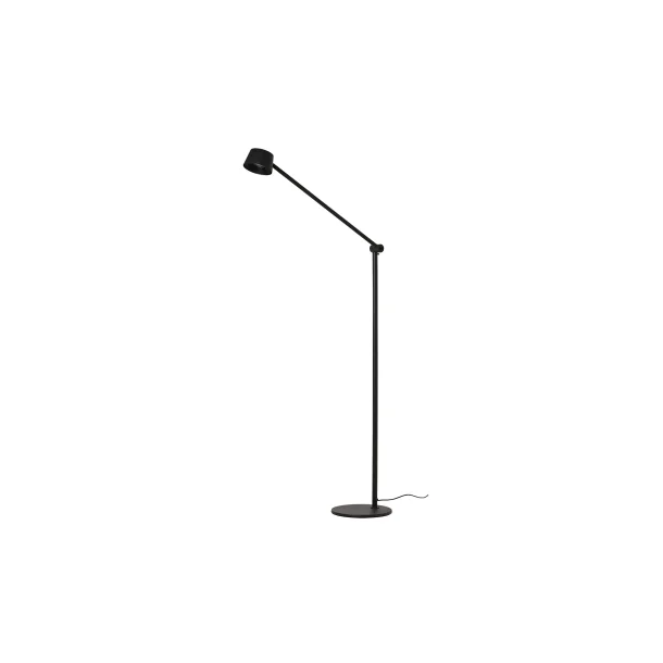 Direction F1 LED Gulvlampe - Sort - Dmpbar - Antidark