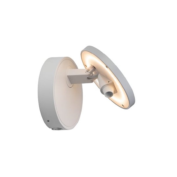 Dot W120 LED Vglampe - Hvid/Hvid - Antidark