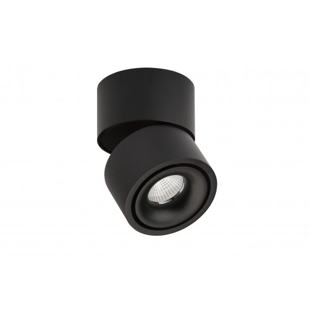 Easy W75 LED Mini Vg/Loftspot - Sort - M. Hul - Antidark