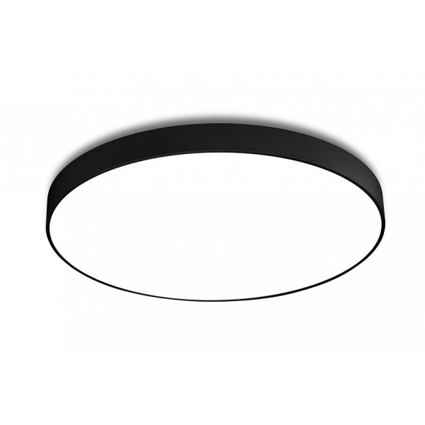 Moon LED Loftsplafond c600 - Sort - 3000K - Antidark