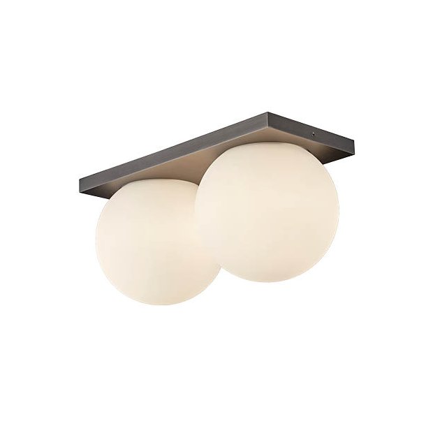 Palla Dobbelt - C2235 - Loft - Vglampe - Titanium - Antidark