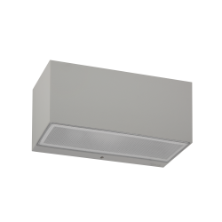 Asker V�glampe - Stor - LED - Up/Down - Alu - Norlys
