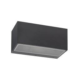 Asker V�glampe - Stor - LED 8,3w - Up/Down - Grafit - Norlys