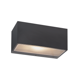 Asker V�glampe - Stor - LED 13,3w - Up/Down - Grafit - Norlys