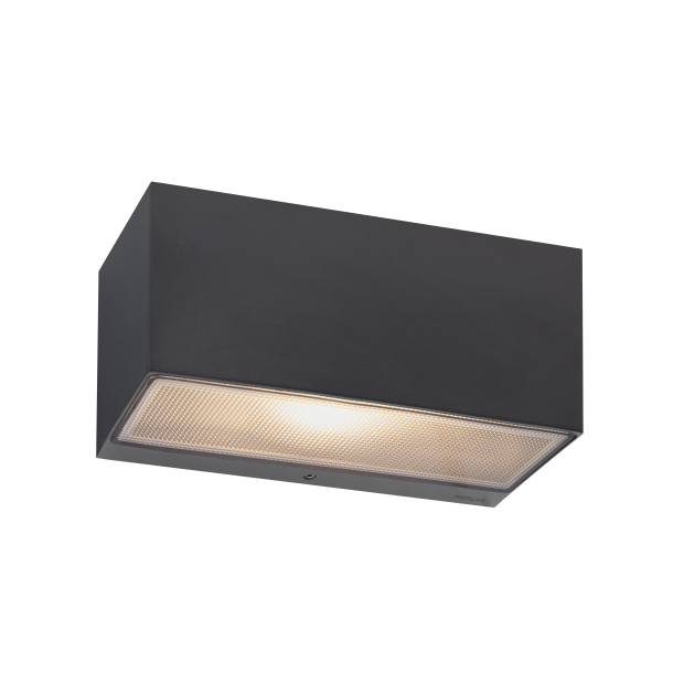 Asker V�glampe - Stor - LED 8,3w - Up/Down - Grafit - Norlys